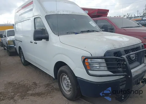 2019 Nissan Nv Cargo Nv2500 Hd S V6 z USA, uszkodzony, nr VIN 1N6BF0LY0KN804892